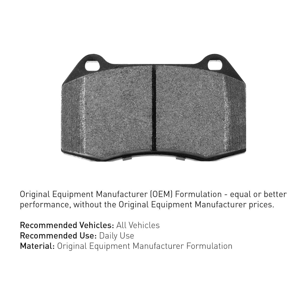Set of 2 Brake Pads for Mercedes (Front)
