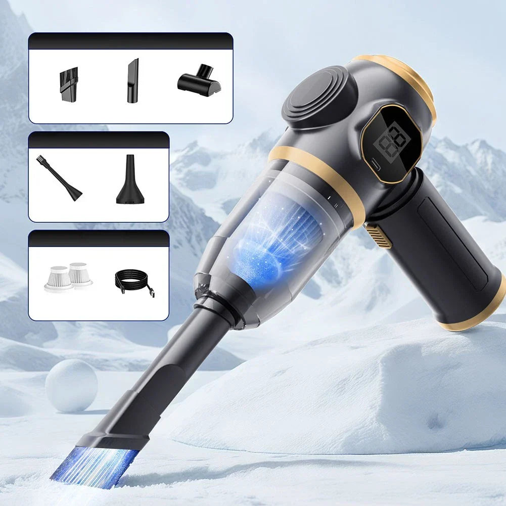 Car Vacuum Cleaner / 25KPA / High Capacity for Quick Cleanups