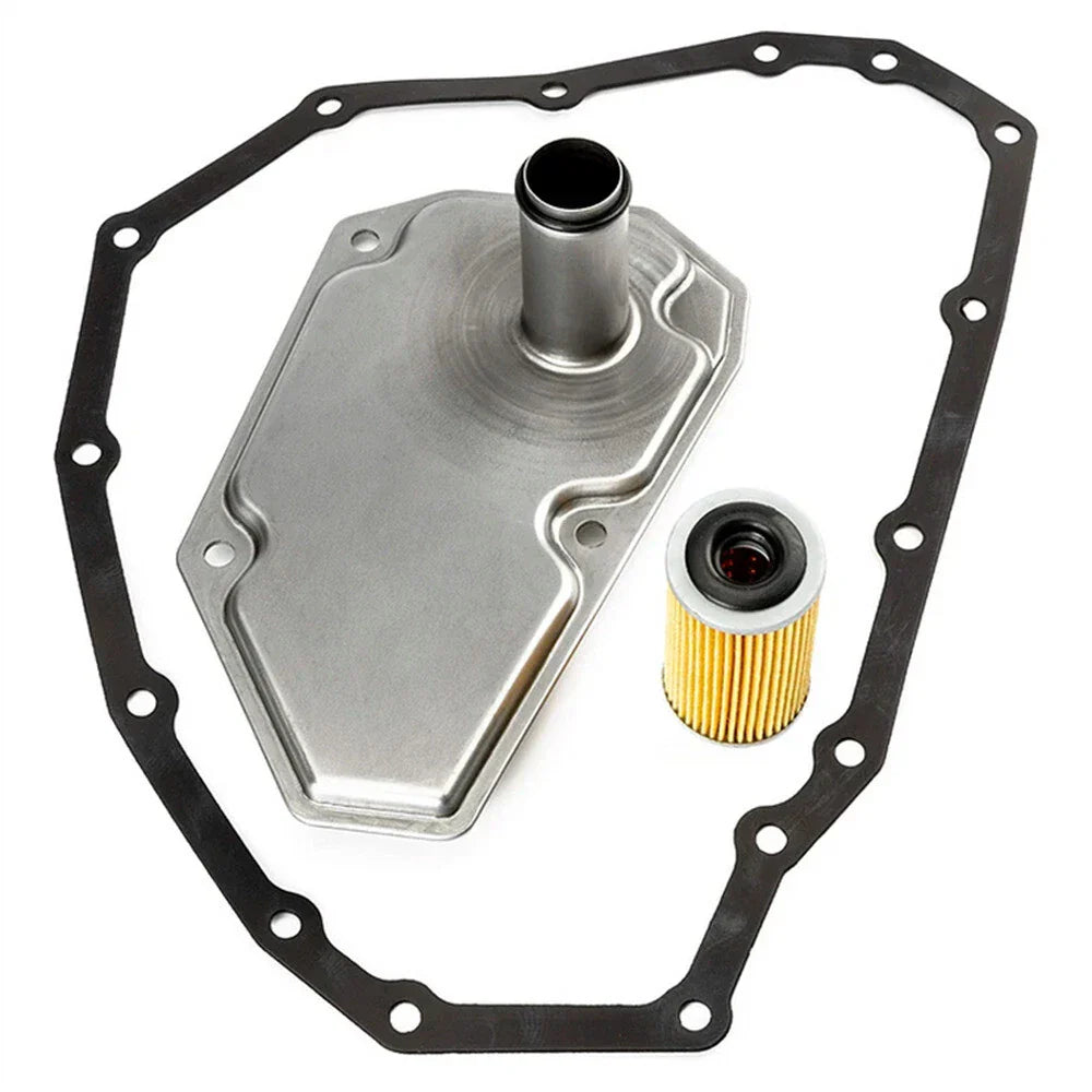 3 x Transmission Oil Filters & Pan Gasket Set for Nissan Altima, Versa, Sentra