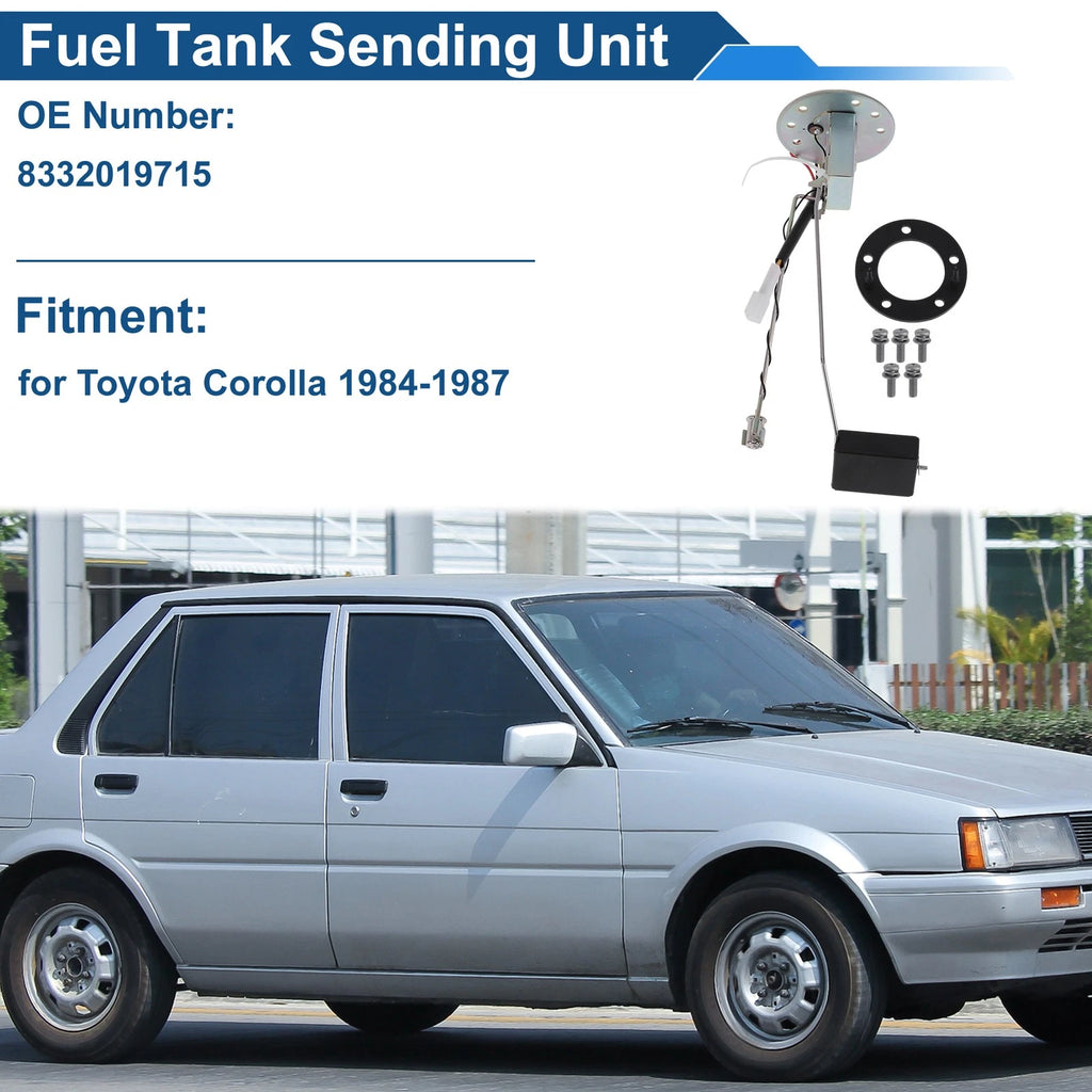 Fuel Level Sending Unit Module for Toyota Corolla (1984–1987) No. 8332019715