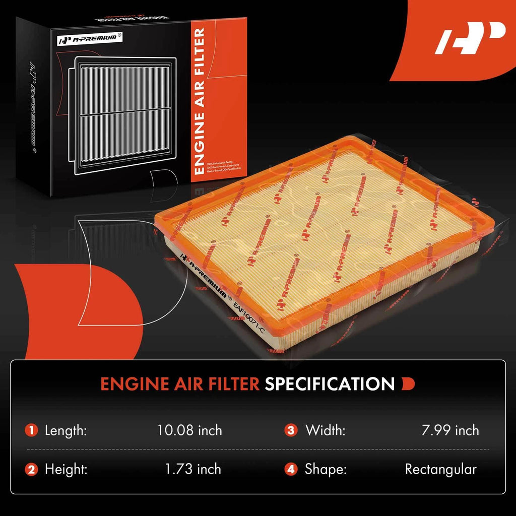 2X Engine Air Filter for Kia Optima (2006-2010) Rondo (2007-2012)