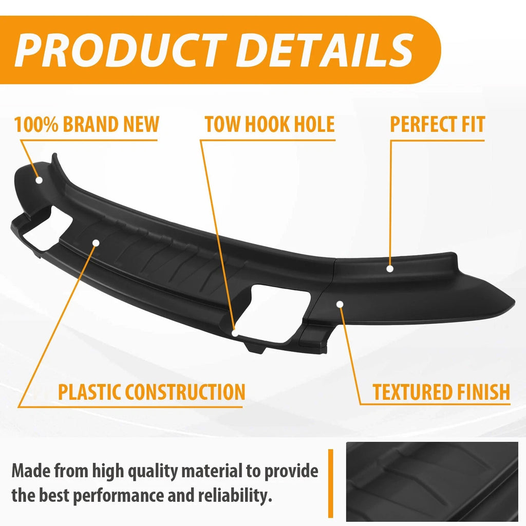 Front Bumper Lower Cover for Ford F-150 (2009–2014) with Tow Hook Hole