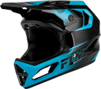 Fly Racing Yth Rayce Sonar Helmet for Youth Off-Road (Large, Black/Blue)