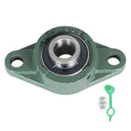 Set of 10 Pillow Block Flange Bearings for 3/4" Bore