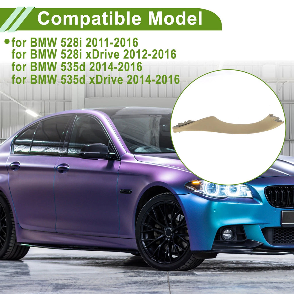 Door Panel Handle Pull Trim Cover for BMW 528i (2011–2016) No. 51417225853