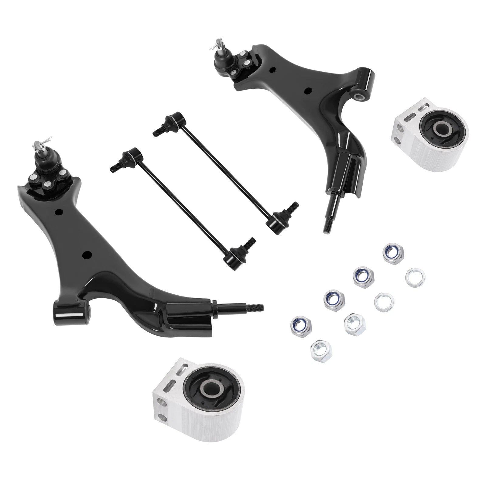 Front Lower Control Arm Assembly & Sway Bars for Chevy Equinox GMC Terrain (2010–2017)
