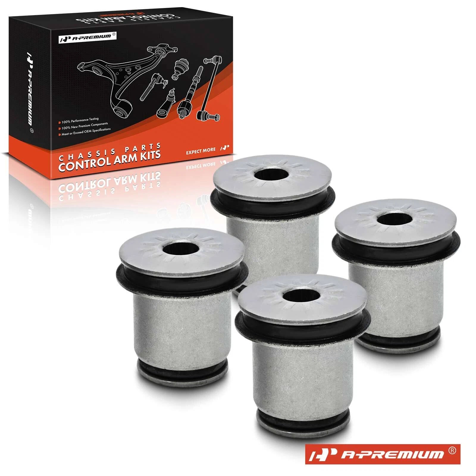 Set of 4 Front Upper Control Arm Bushings for Ford Explorer Ranger (1995–2011)