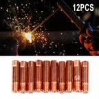 Set of 12 MIG Torch Welding Contact Tips 0.6/0.8/1.0mm for MB15