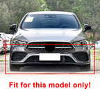 ABS Front Bumper Lip Splitter for Mercedes Benz CLA C118 (2020–Present) Carbon