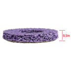 5 Pack 4" Poly Strip Disc for Angle Grinder (Fits Most Models)