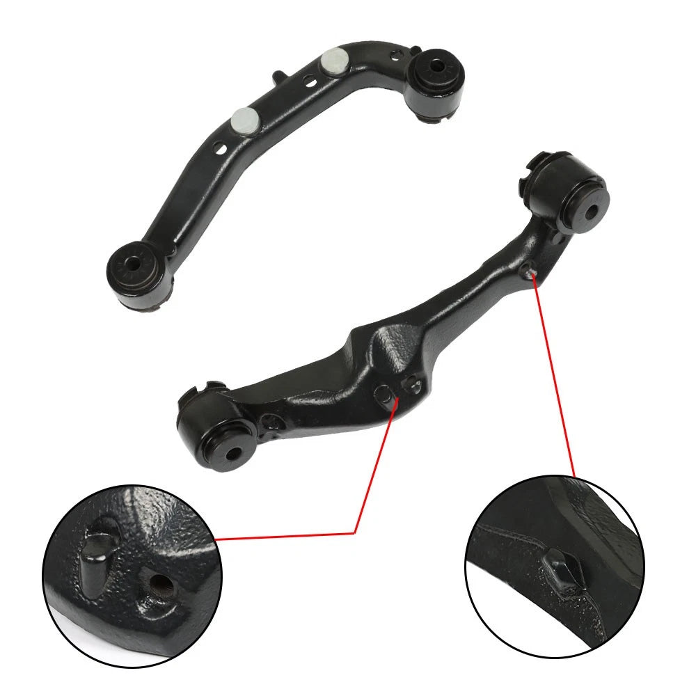 Pair of Front Differential Carrier Mounting Brackets for Chevy GMC Trucks