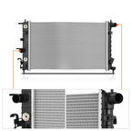 Aluminum Core Radiator DPI-2605 for Saturn L-Series 2.2L (2000–2004)