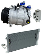 AC Compressor Kit With Condenser for Porsche Cayenne 4.8L (2008–2010)