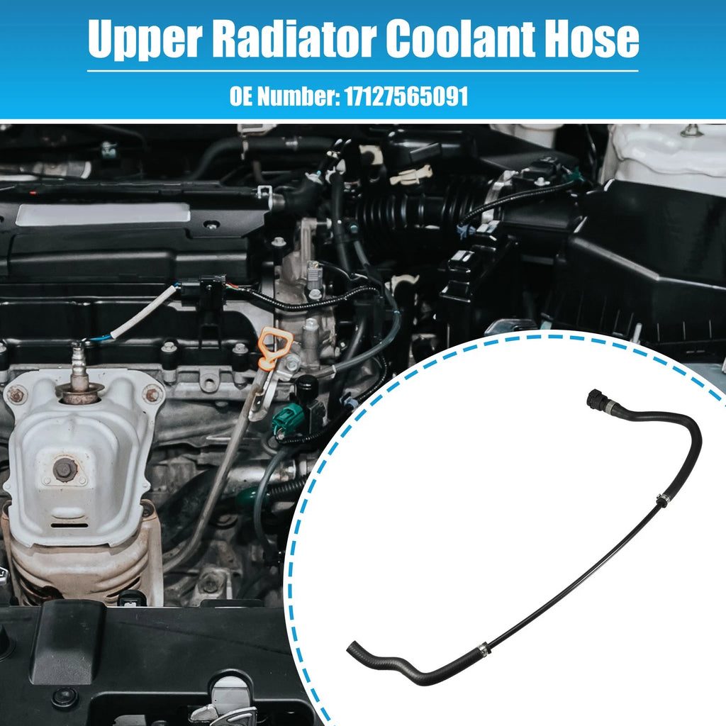 Upper Radiator Coolant Hose for BMW E81 E82 E87 (2009–2015) No. 17127565091