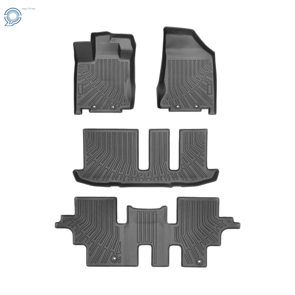 Set of 4 TPE Floor Mats for Nissan Pathfinder (2013–2020) Infiniti QX60 (2014–2020)