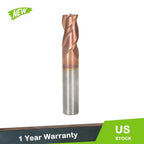 3 Flute 1/2" Carbide End Mill for Aluminum (RHD)