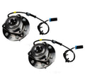Set of 2 Front Wheel Bearings & Hubs for Chevy GMC Sierra 1500 (2007–2013)