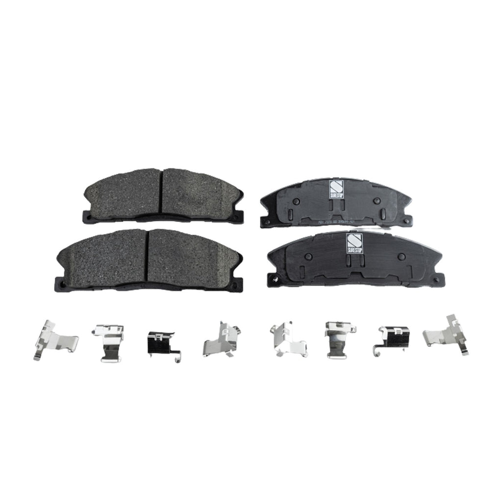 Set of 4 Ceramic Brake Pads for Ford Explorer (2013–2019)