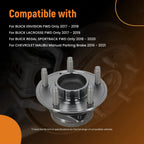 Rear Wheel Bearing Hub for Chevrolet Malibu (2016–2021)