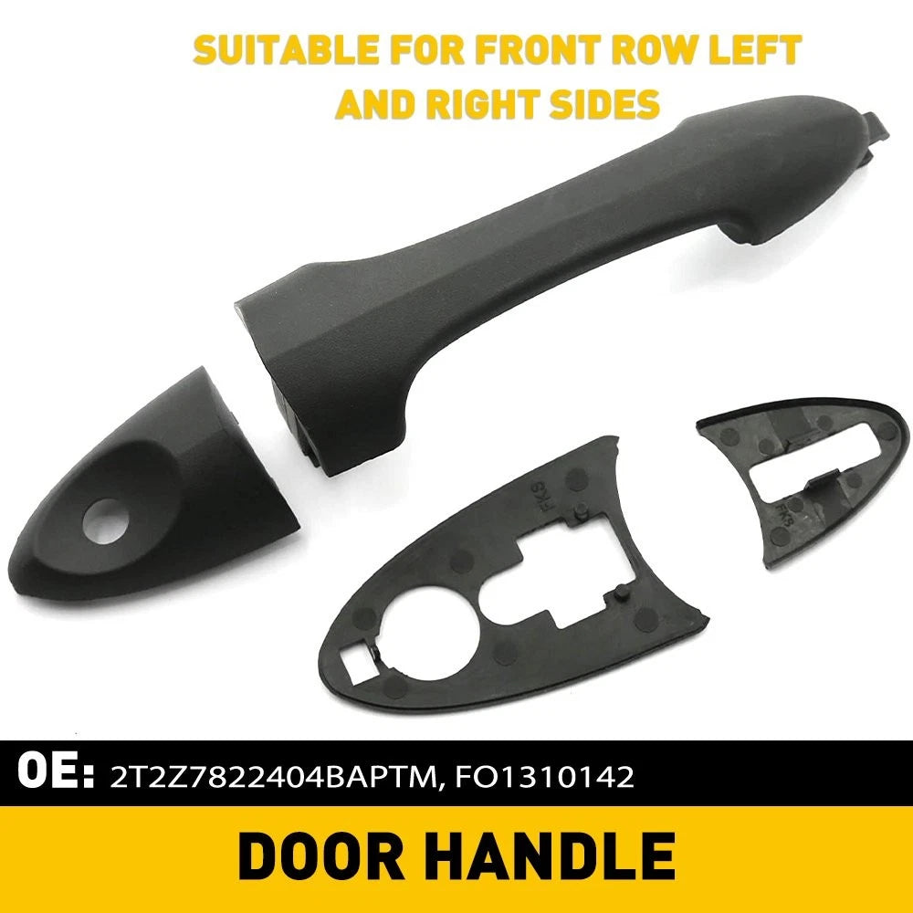 Door Handle for Ford Focus (2000–2007) Front Left/Right Smooth Black K