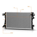 Aluminum Radiator DPI-1390 for Chrysler Concorde/Intrepid/Vision (1993–1997)