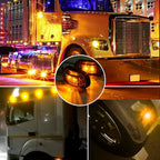 10x 2.5" Amber LED Trailer Clearance Side Marker Light for Commercial Truck