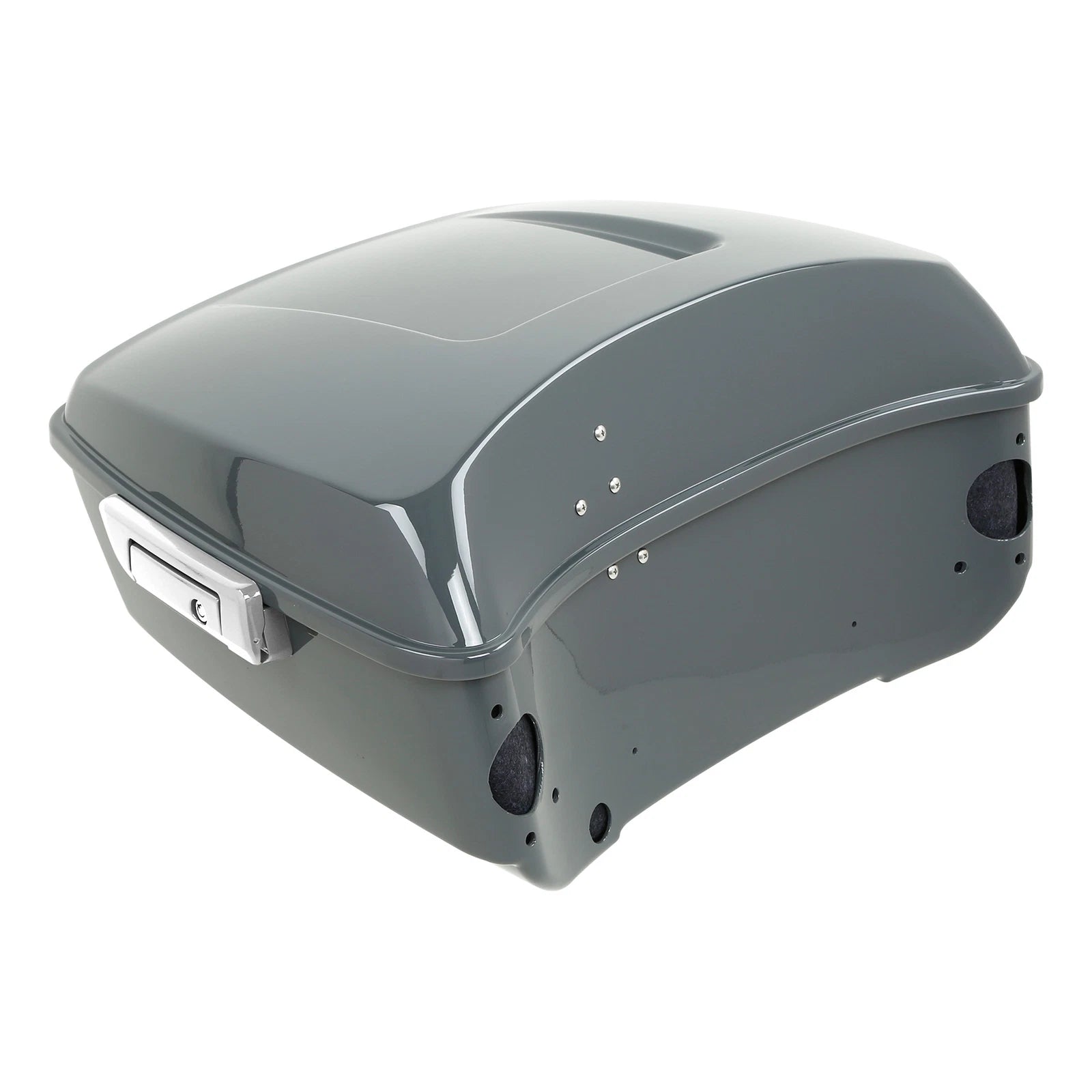 King Trunk for Harley Touring Street Glide (2014–2024) Gunship Gray