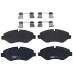Set of 4 Disc Brake Pads for Mercedes-Benz Sprinter 2500 (2010–2018)