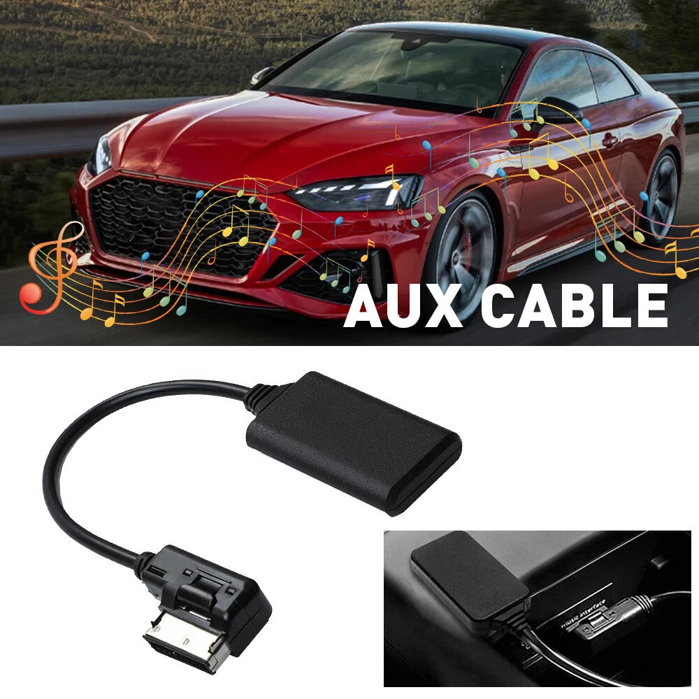 AUX Audio Cable Adapter for Audi A3 A4 A5 Q7 (2003–2020)