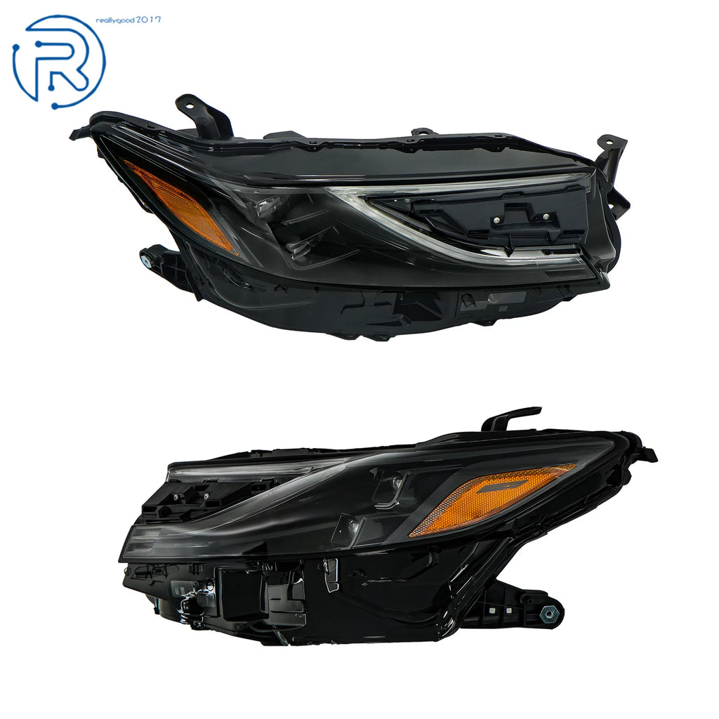 LED Headlights for Toyota Camry XSE XLE (2025) Left & Right Side Black