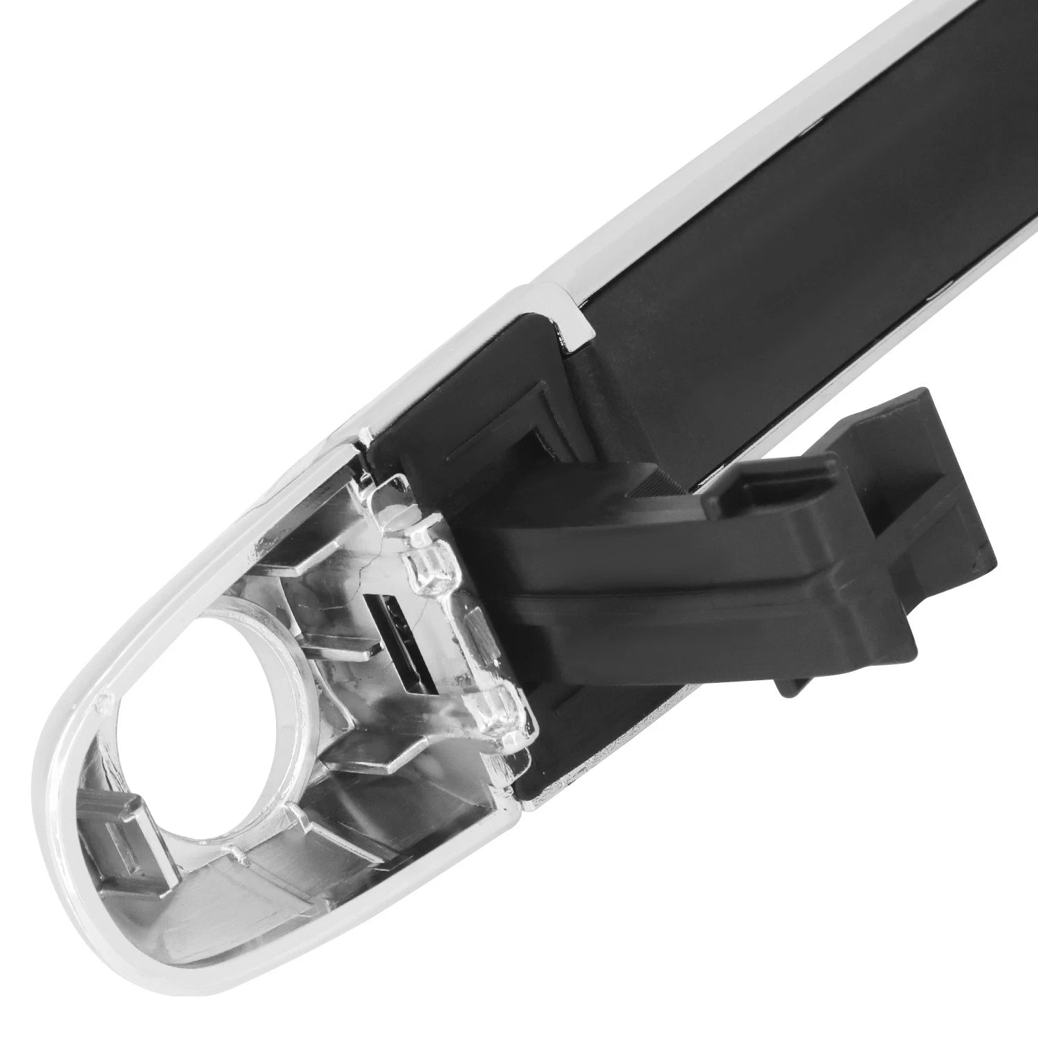 Front Left Outer Door Handle w/Keyhole for Kia Forte Koup (2009–2013)