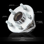 Set of 2 Rear Wheel Bearings & Hubs for Toyota Celica/Corolla/Matrix/Prius (00–09)