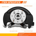 Front Right Loaded Wheel Bearing Hub Knuckle Assembly for Honda Civic (2003–2005)