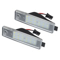 2X White LED License Plate Light 8127348010 3528SMD for Toyota RAV4 (2010–2014)