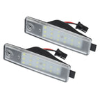 2X White LED License Plate Light 8127348010 3528SMD for Toyota RAV4 (2010–2014)
