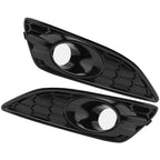 Front Fog Light Cover Grille Pair for Ford Fiesta MK7 (2013–2017)
