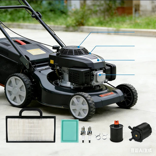 Air Filter Kit 499486 for Lawn Mower Grass Trimmer Snow Blower