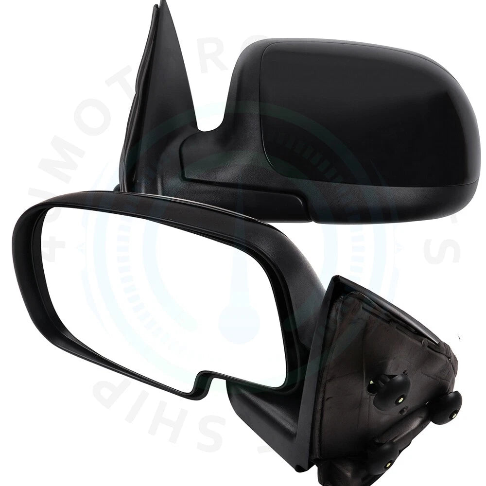 2X Manual Fold Side View Mirrors for Chevy Silverado 1500 (1999–2006)
