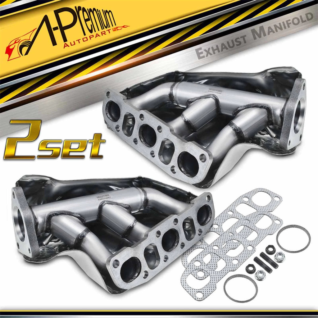 2X Exhaust Manifold with Gasket for Nissan Frontier (2005–2019)