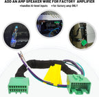 Amplifier Adapter Harness for Chevy Yukon Sierra 1500 (Fits GM Factory Radio)