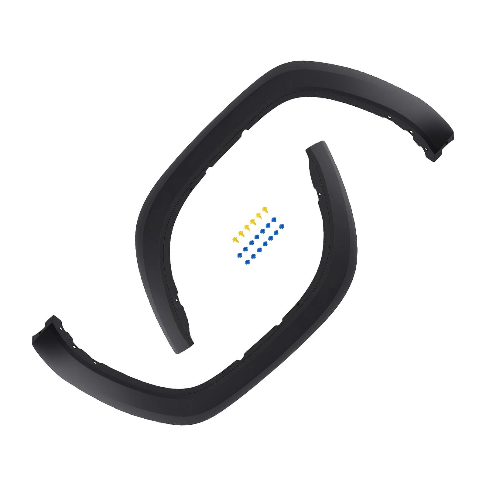Rear Fender Flare Extension Kit for Toyota Tacoma (2016–2023) 7587304090 Black L/R