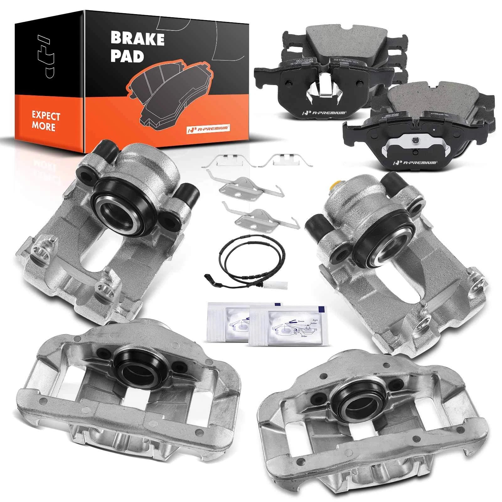 Ceramic Brake Pads & Calipers for BMW E90 335i xDrive 335d (2007–2013)