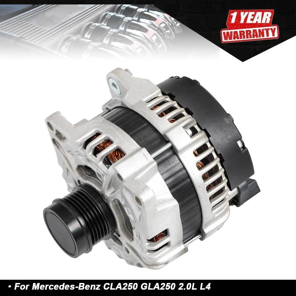 Alternator for Mercedes-Benz CLA250 GLA250 (2014–2020) Turbocharged