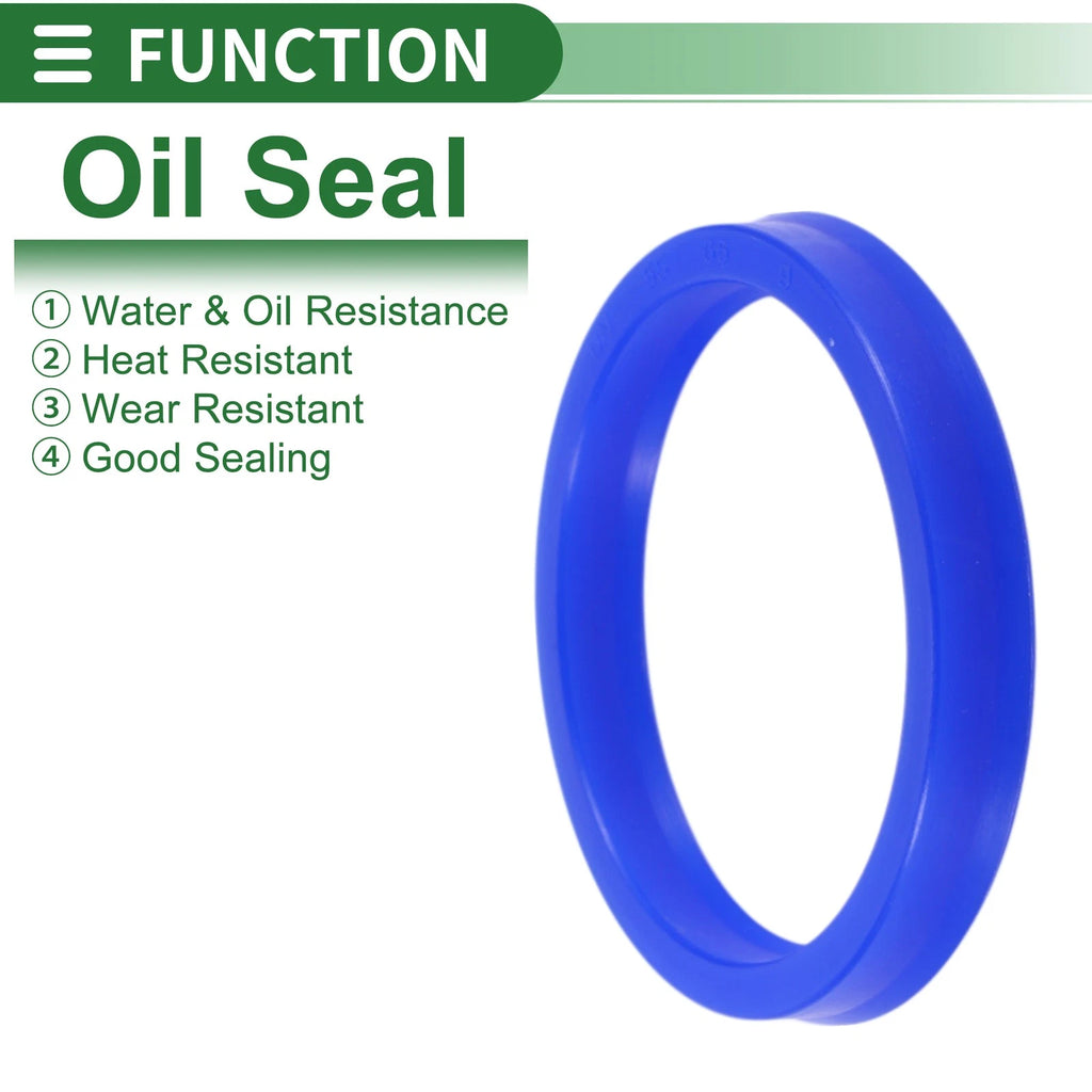 Set of 5 Oil Seal Rotary Shaft Seal 55x65x9mm High Pressure TPU