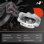 Front Disc Brake Caliper Pair with Bracket for Kia Sorento (2003-2009)