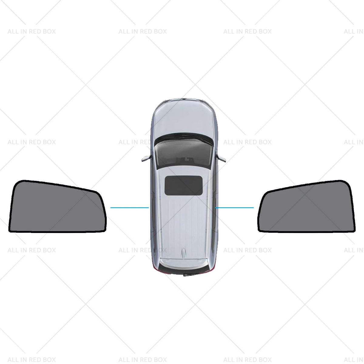 Magnetic Mesh Window Sun Shades for Mercedes-Benz GLA (2020–On)