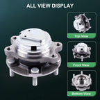 2X Front Wheel Bearing Hub w/ABS for Infiniti Q40 Q50 Q60 Q70 (2009–2018)