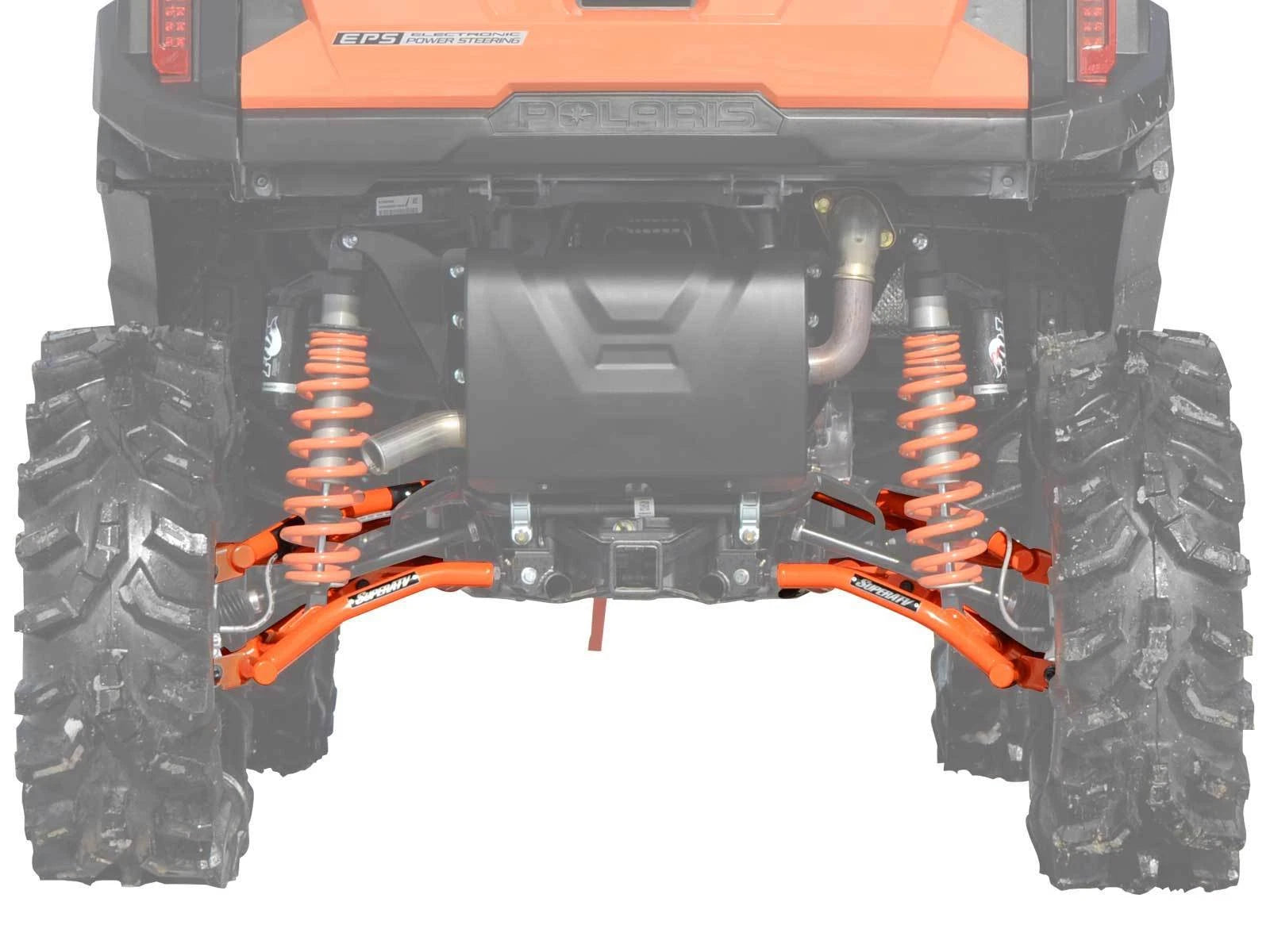 SuperATV High Clearance Rear Offset A-Arms for Polaris General 1000 / 4 (2016–2023)
