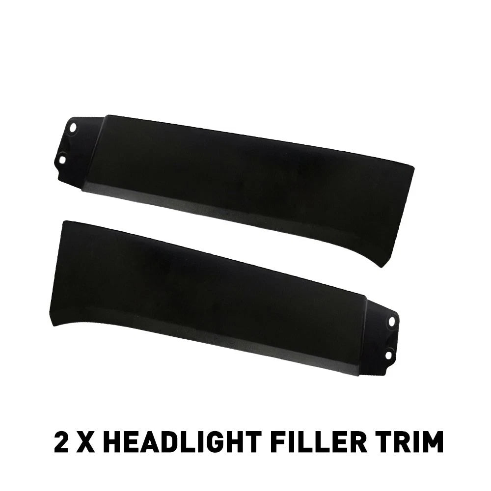 Bumper Grille Headlight Filler Trim Set for Tundra (2007–2013) Sequoia (2008–2012)