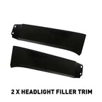 Bumper Grille Headlight Filler Trim Set for Tundra (2007–2013) Sequoia (2008–2012)